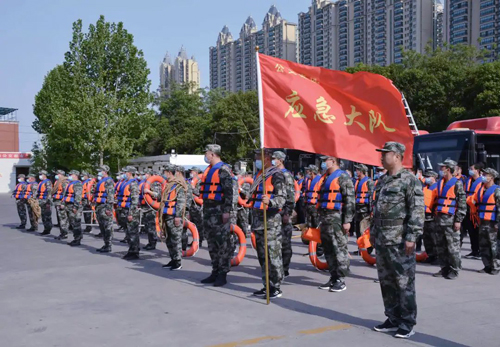 集團開(kāi)展應急演練備戰汛期